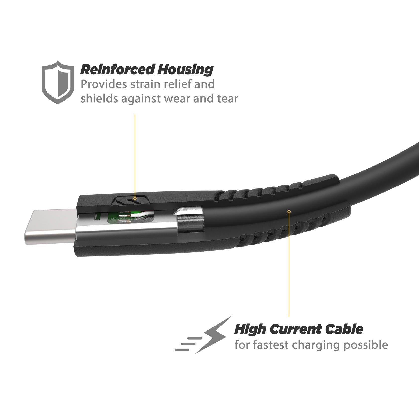 SyncAble HD (USB to Type-C Charge & Sync Heavy Du