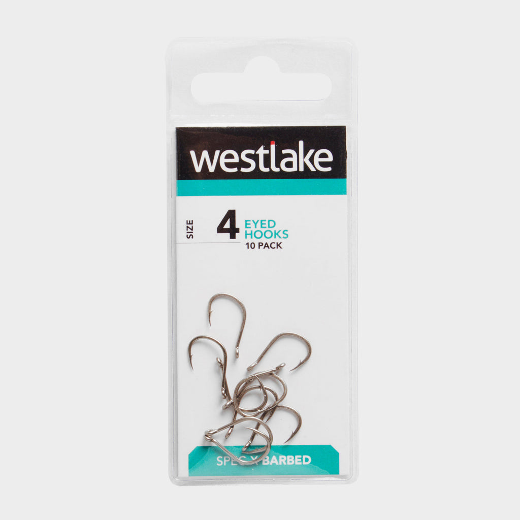 Barbed Eyed Hooks (Size 4)