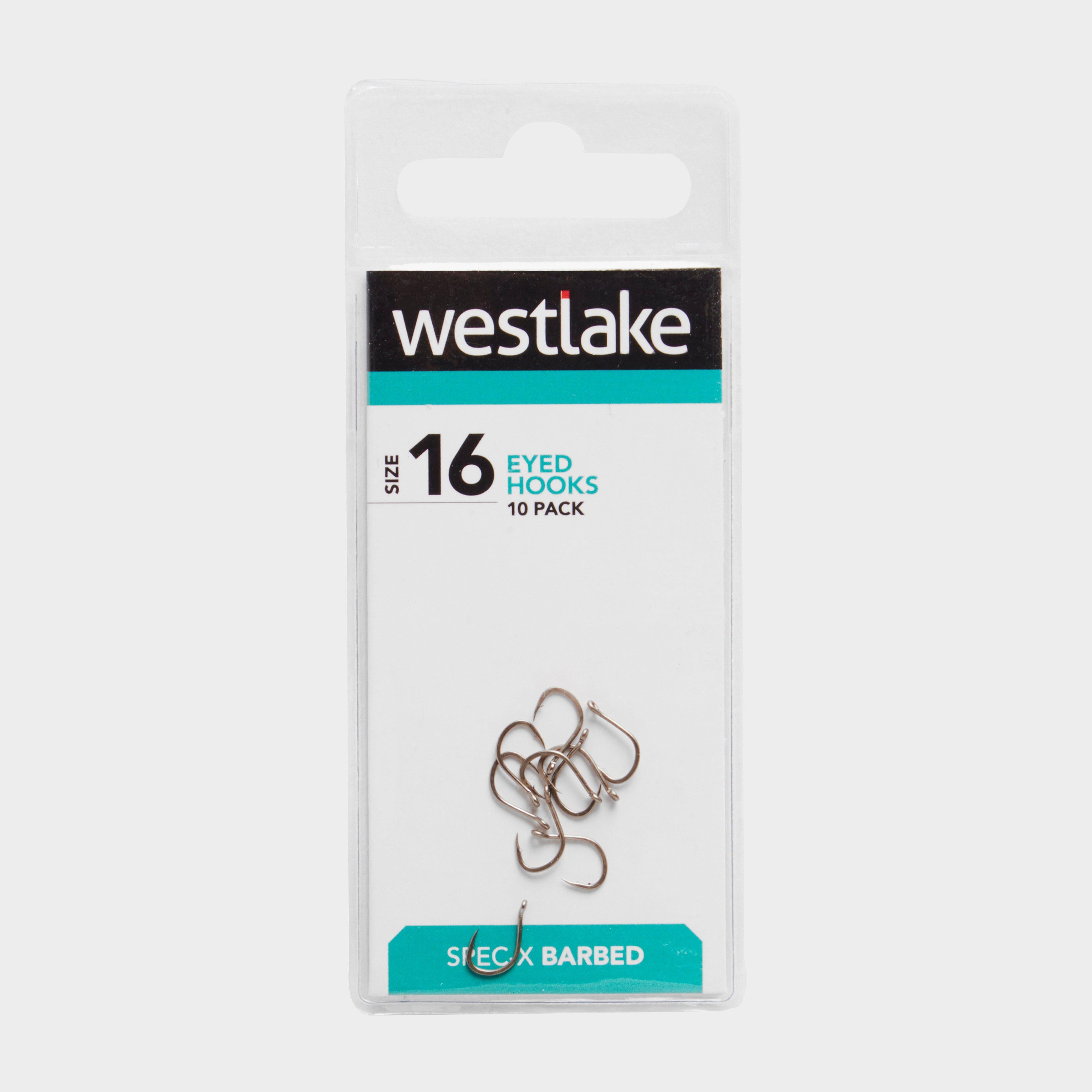 Eyed Barbed Hooks (Size 16)