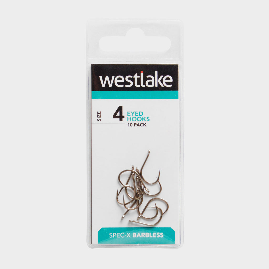 Barbless Eyed Hooks (Size 4)