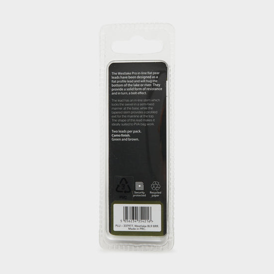 Inline Flat Pear 2Oz