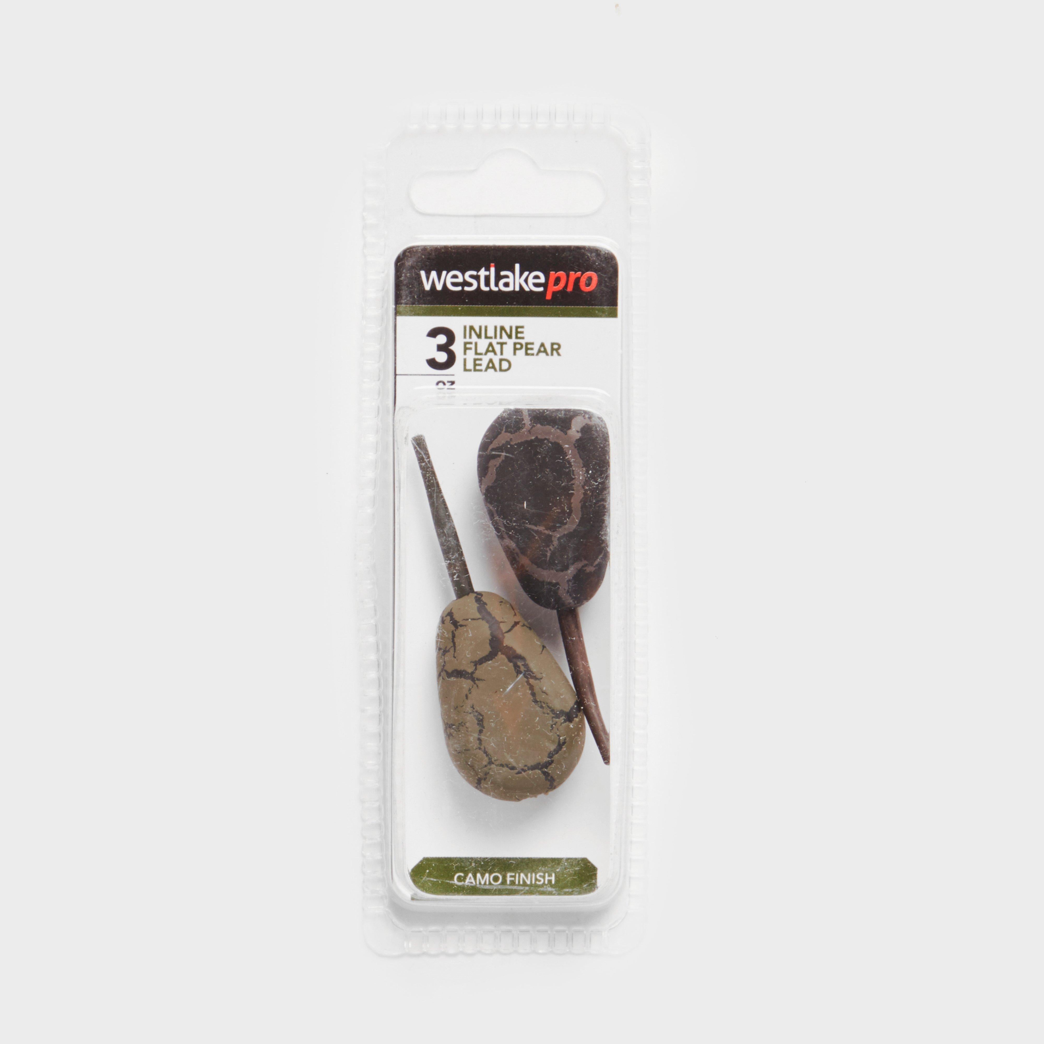 Inline Flat Pear Lead 3oz