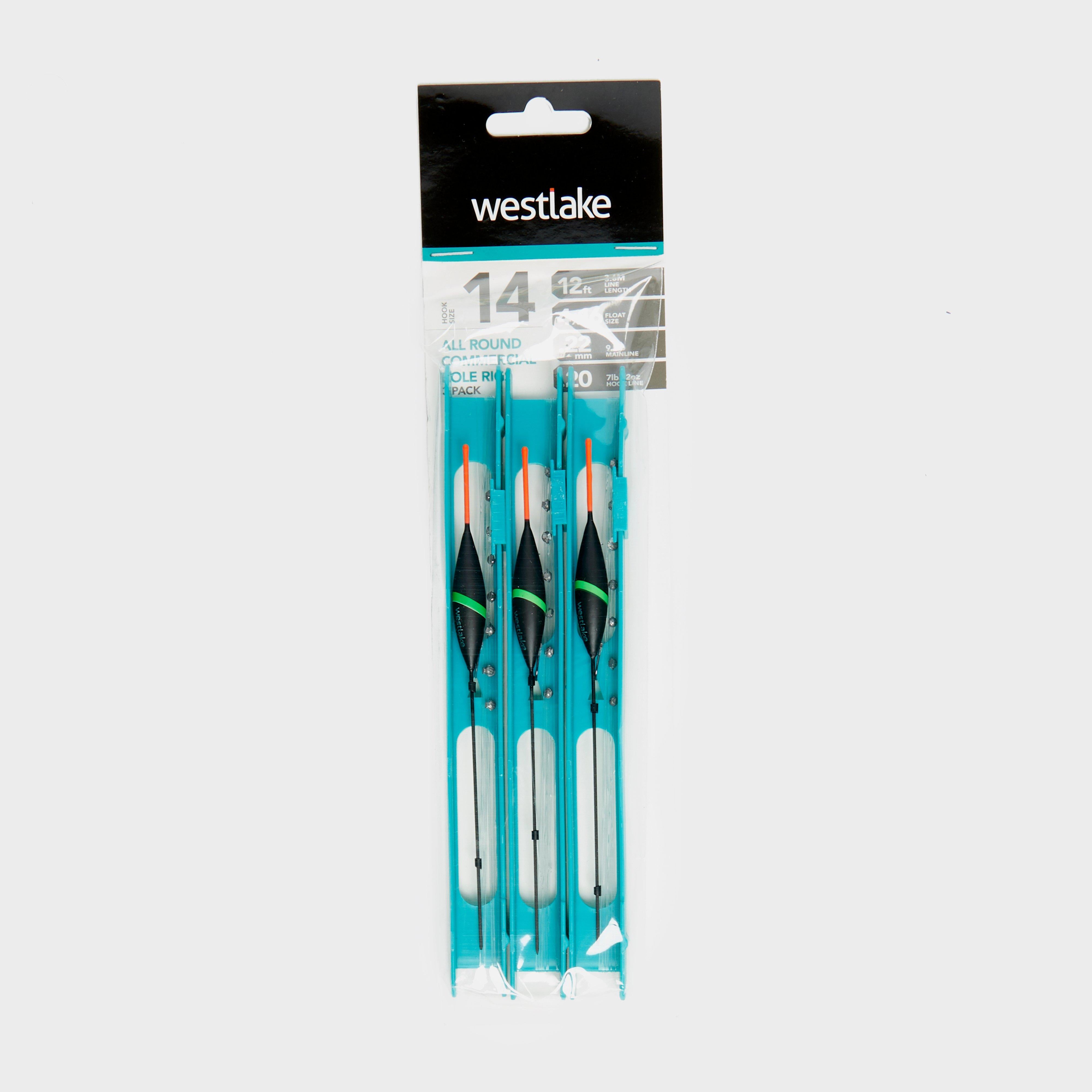 All Round Commercial Pole Rigs (Pack of 3) (Size 14)