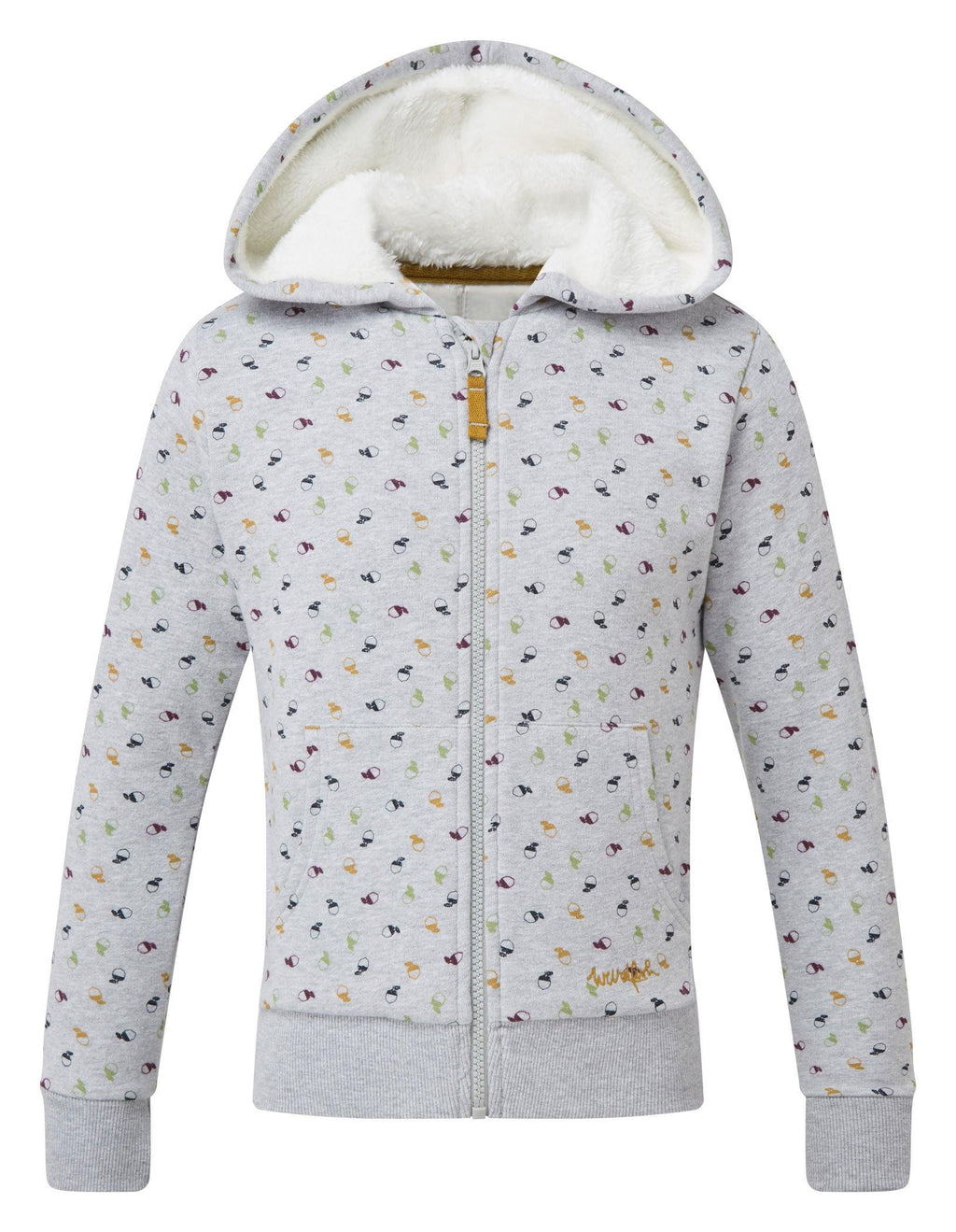 Kids' Plume Full Zip Fur Lined Hoodie