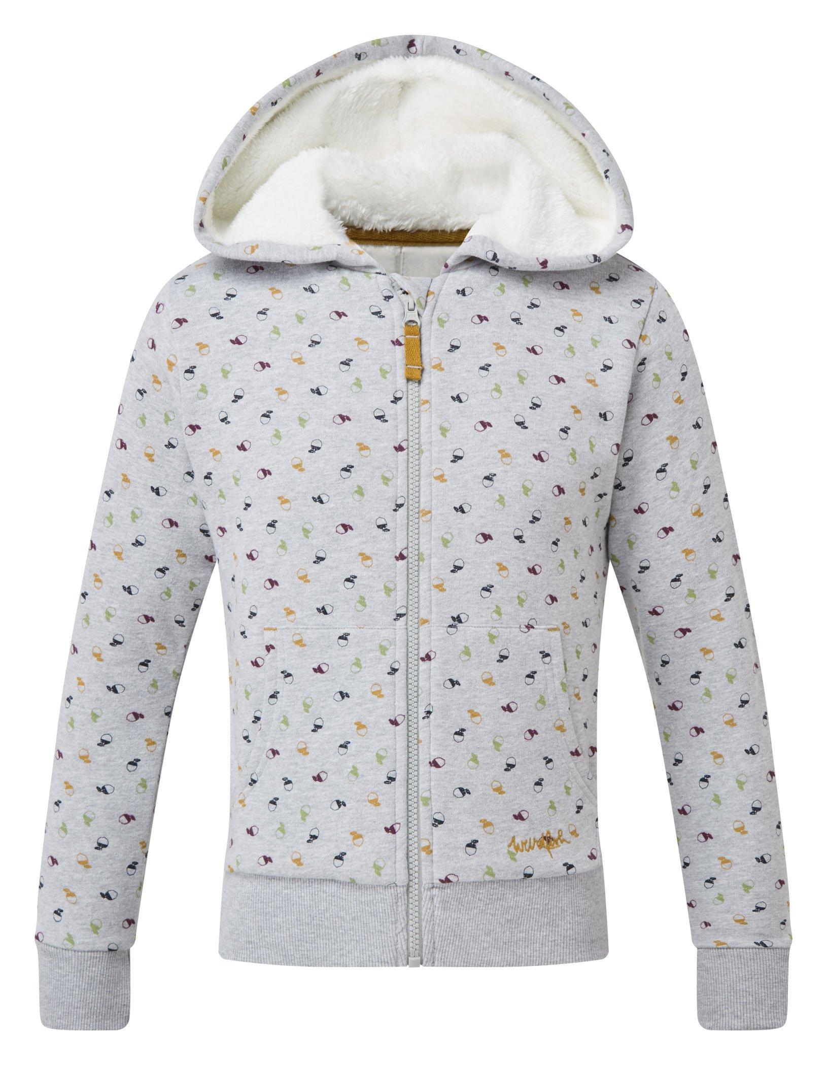 Kids' Plume Full Zip Fur Lined Hoodie