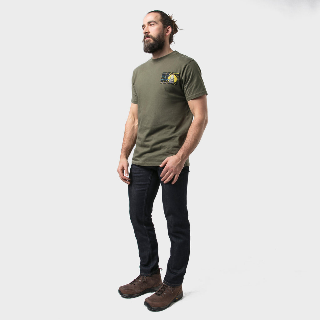 Men's Quantum Pollocks Artist T-Shirt