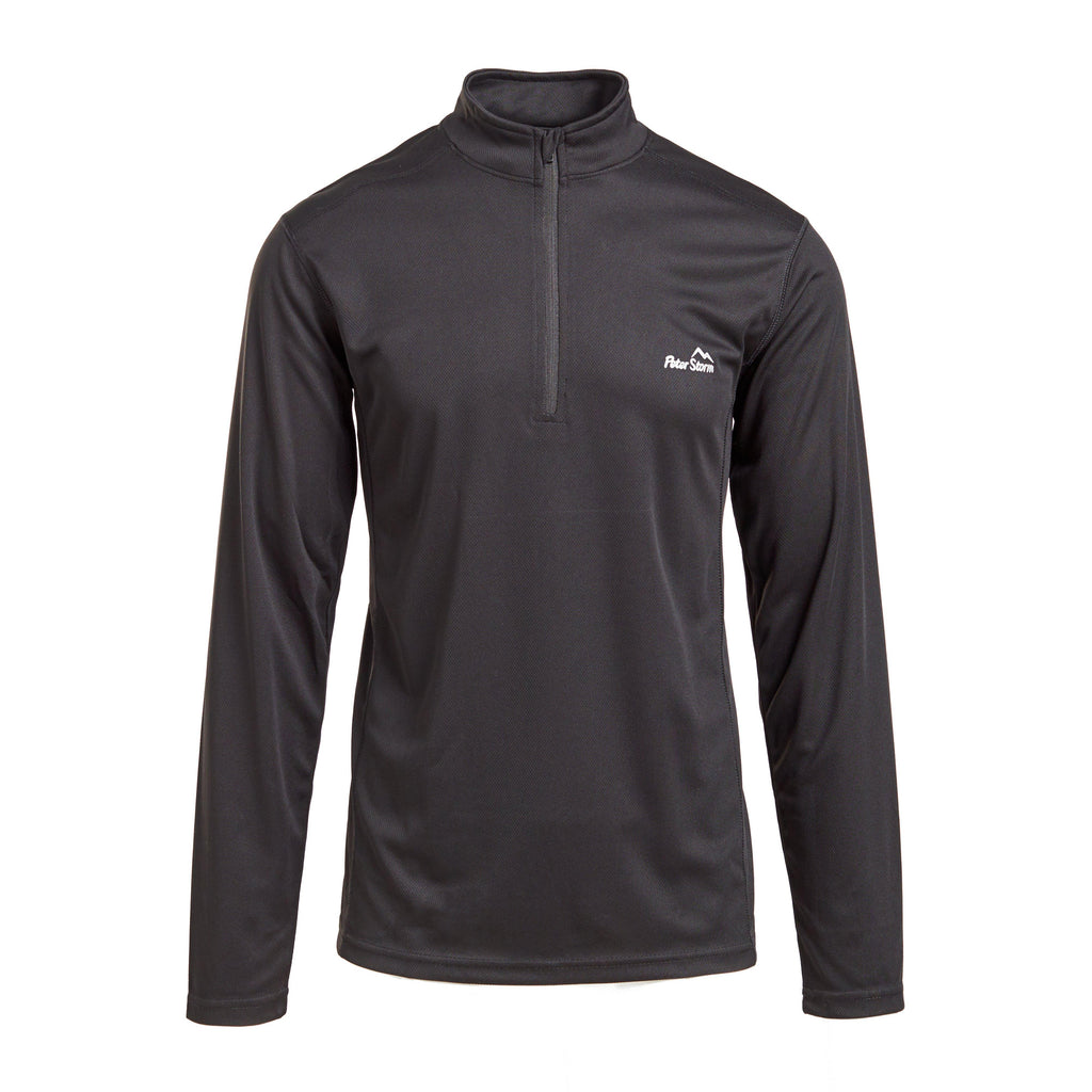 Men's Long Sleeve Zipped Balance Tee