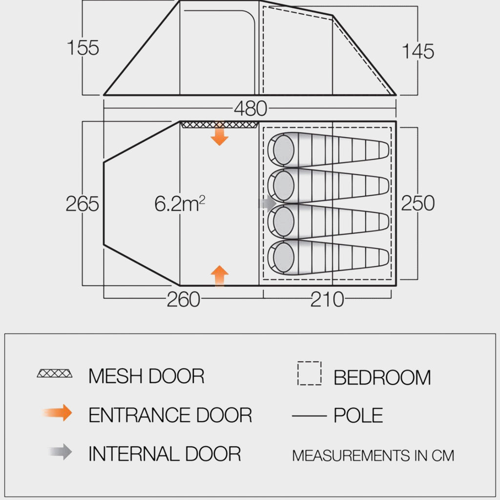 Beta 450XL Family Tent