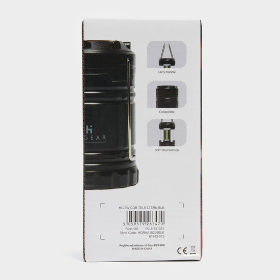 3W Cob Telescopic Lantern