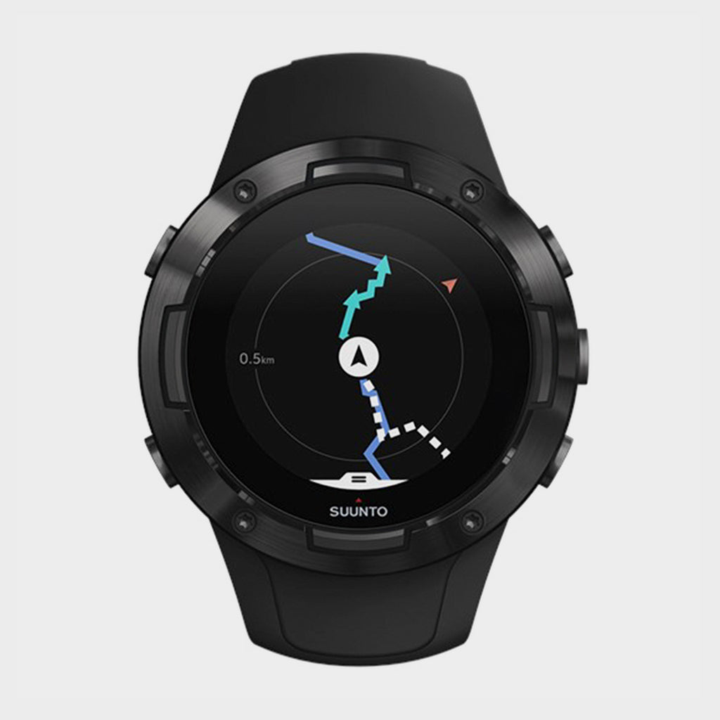5 All Black GPS Sport Watch