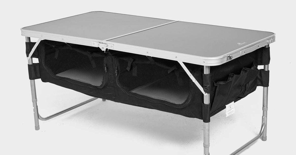 Millets Storage Black Hi-Gear Storage Table – Millets