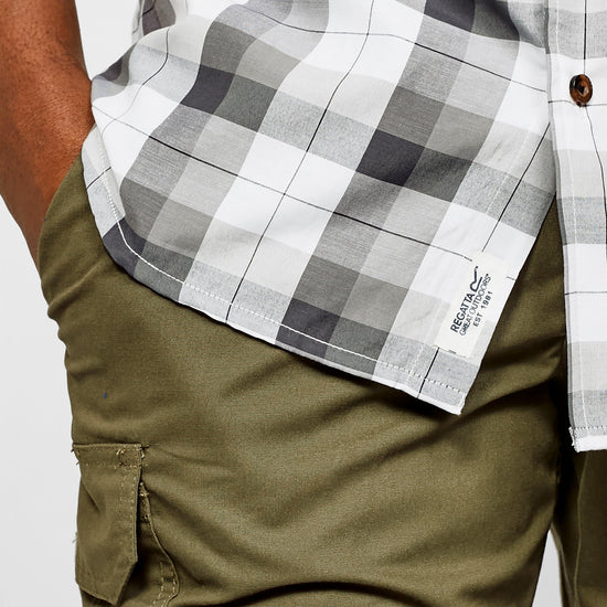 Men's Ramiro Short Sleeved Checked Shirt