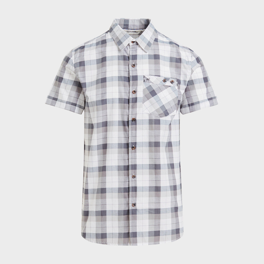 Men's Ramiro Short Sleeved Checked Shirt