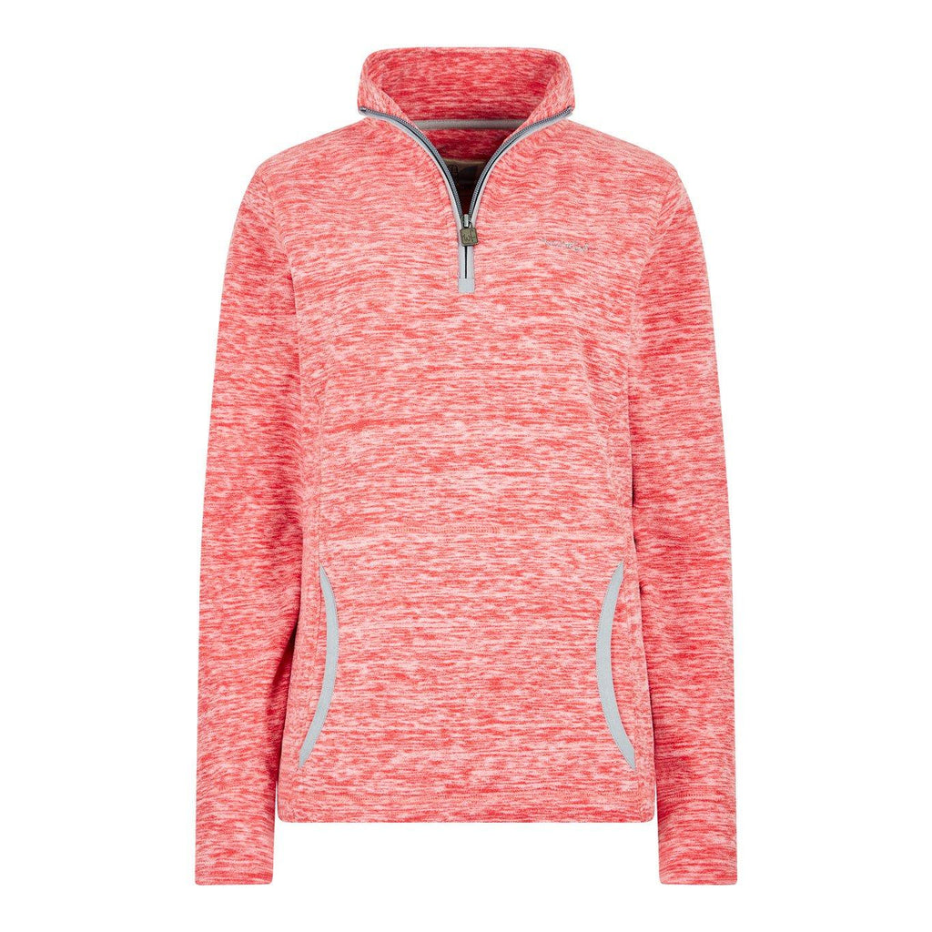 Women’s Nancy ¼ Zip Melange Fleece