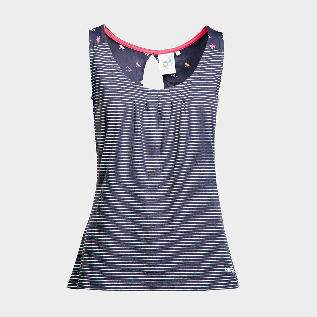 Nilly Striped Jersey Vest