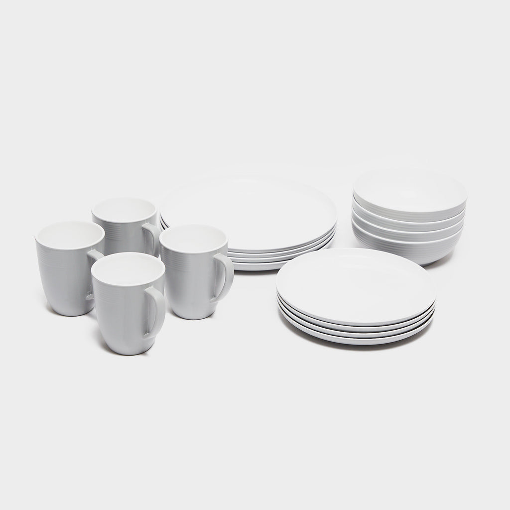 Hi Gear Deluxe 16 Piece Melamine Tableware Set