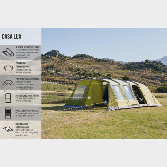Casa Lux 7 Person Family Tent