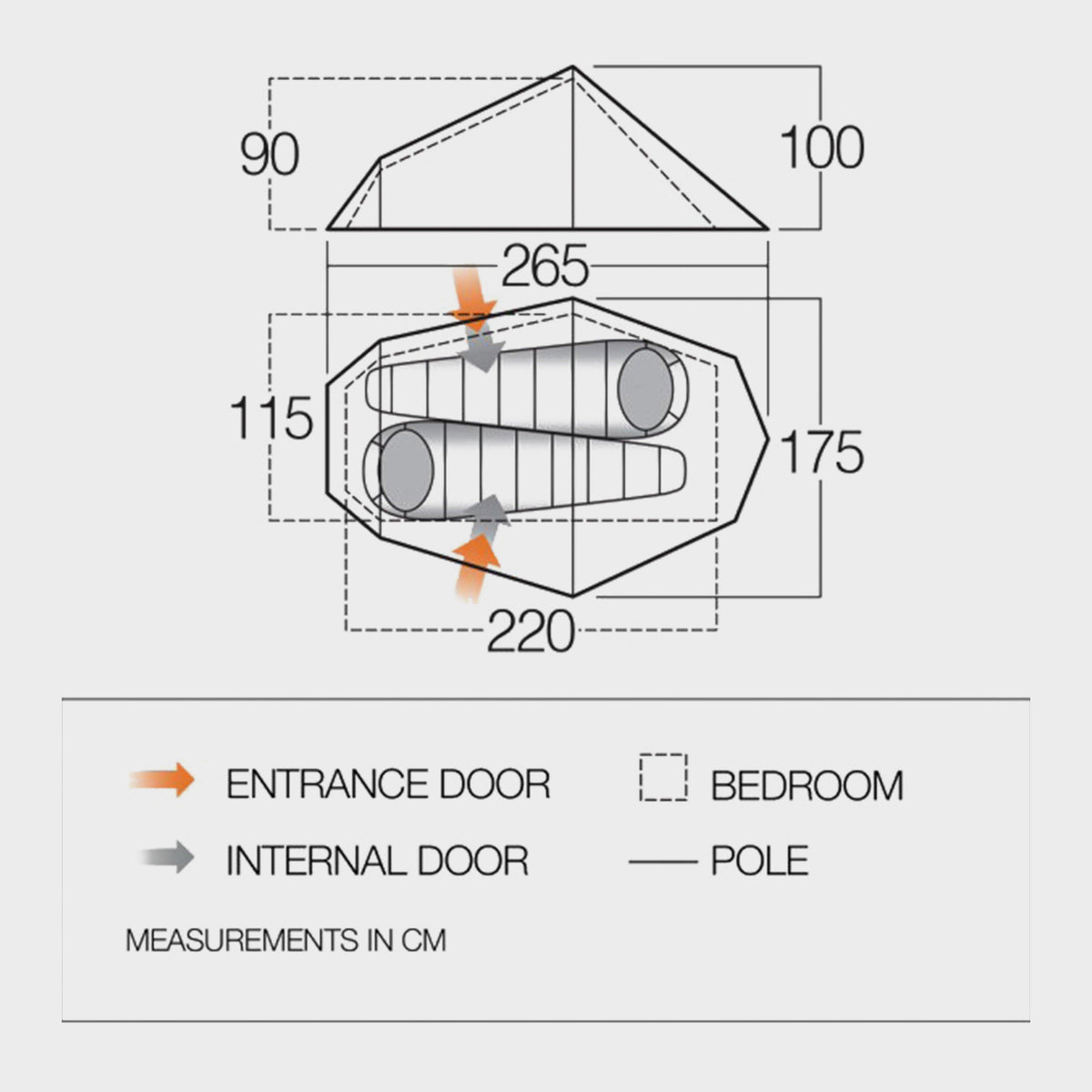 Banshee 200 Pro Backpacking Tent