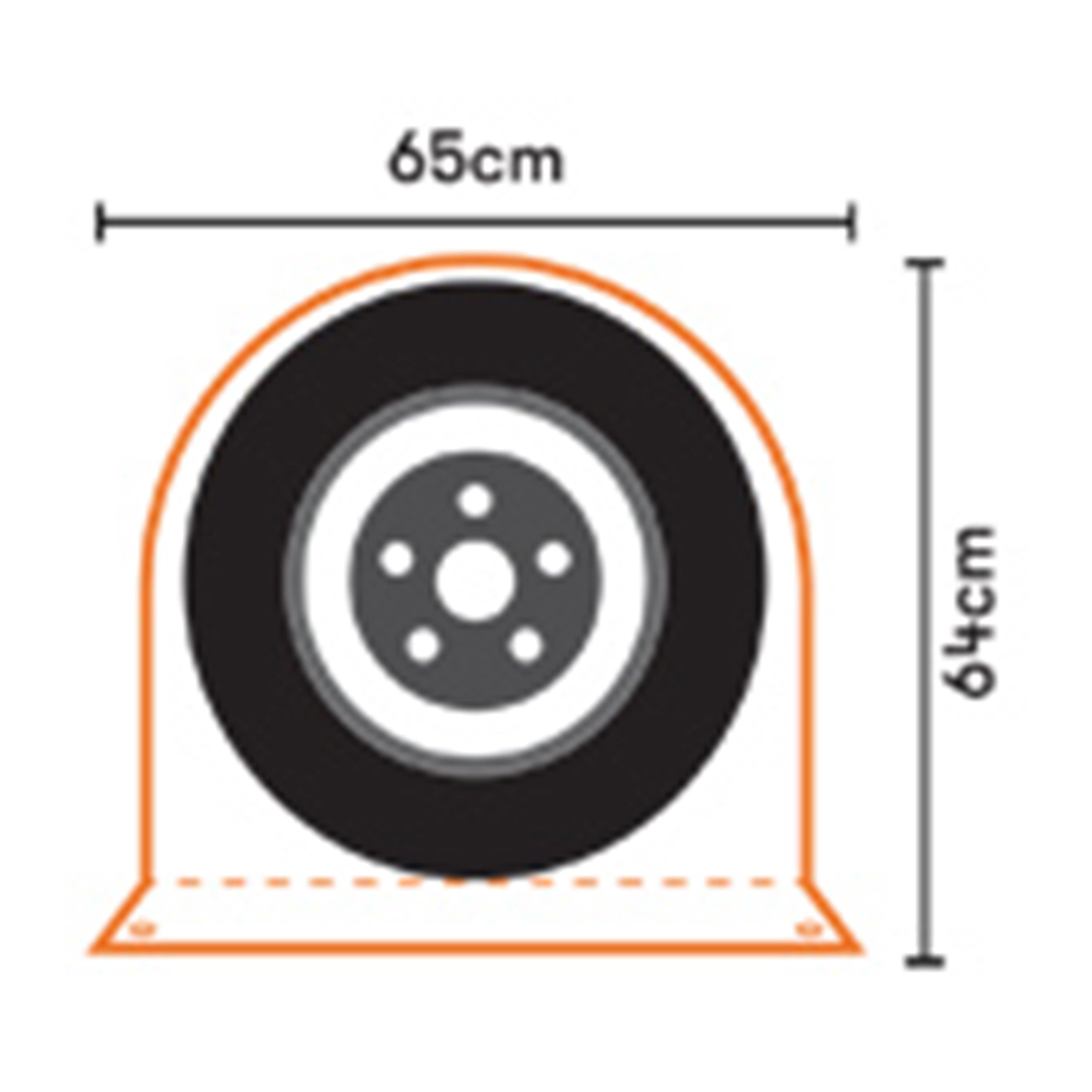 Caravan Wheel Cover