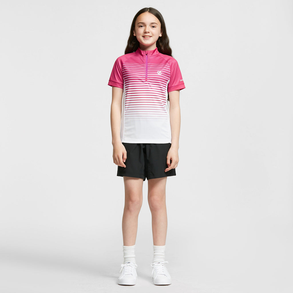 Kids' Go Faster Half Zip Cycle Jersey