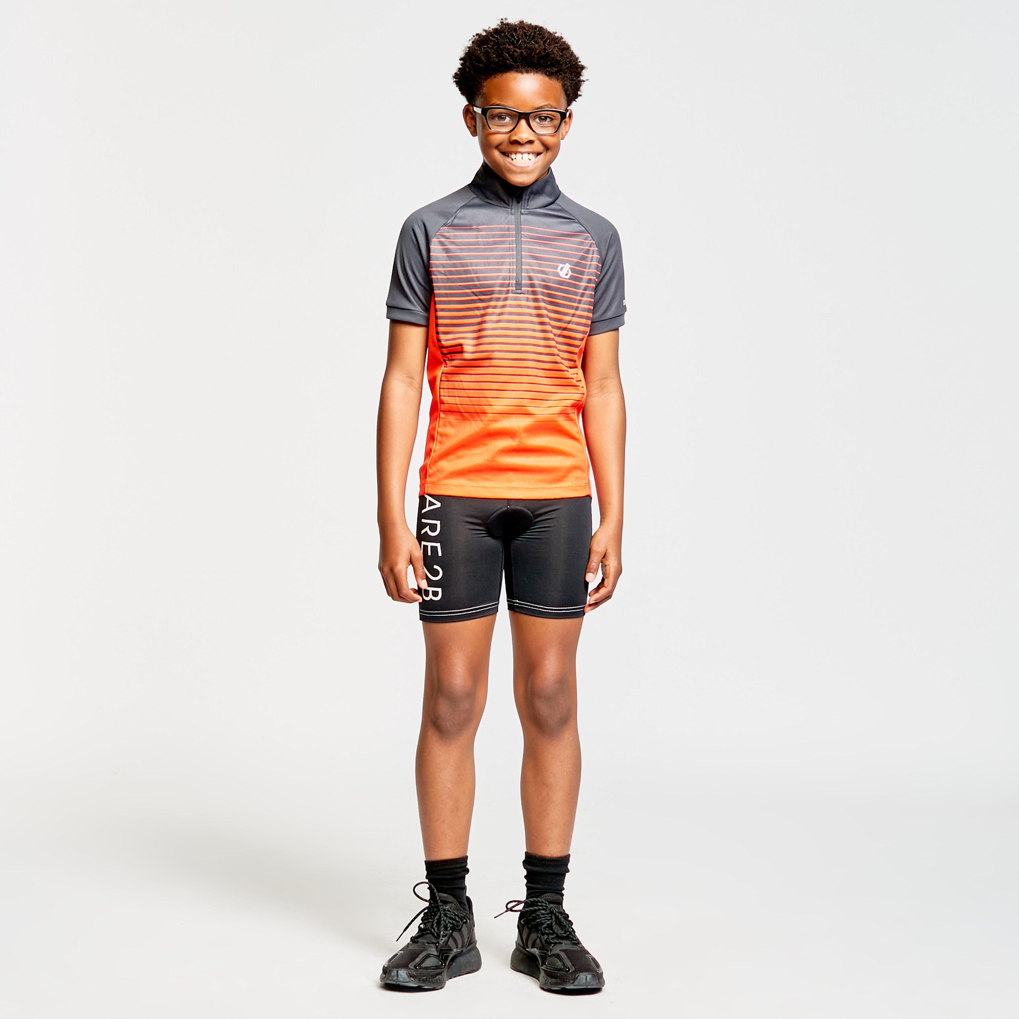 Kids' Go Faster Half Zip Cycle Jersey
