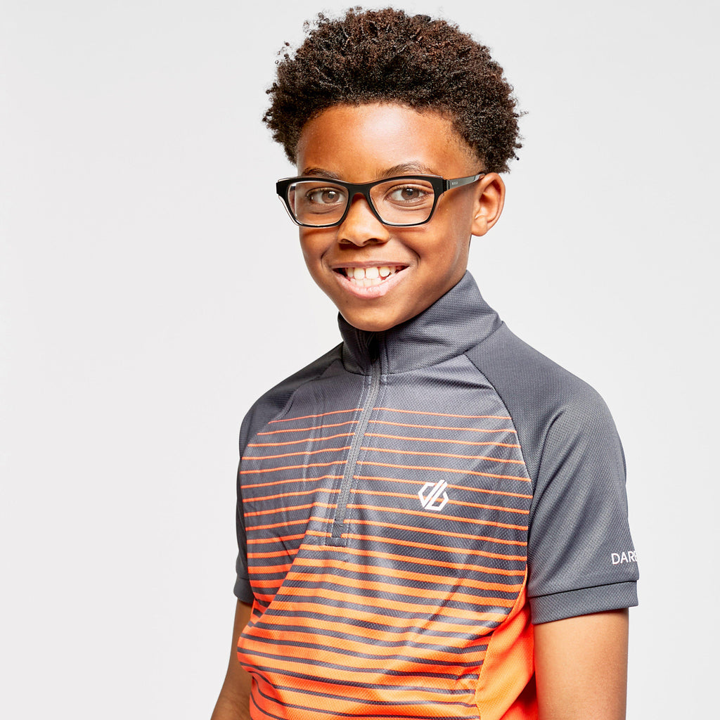 Kids' Go Faster Half Zip Cycle Jersey