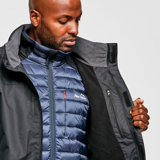 Men's Lined Downpour Waterproof Jacket