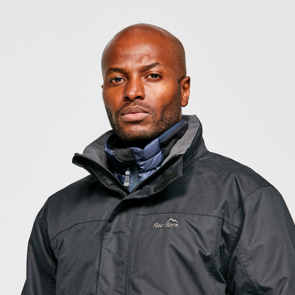 Men's Lined Downpour Waterproof Jacket