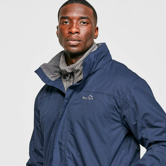 Men's Lined Downpour Waterproof Jacket
