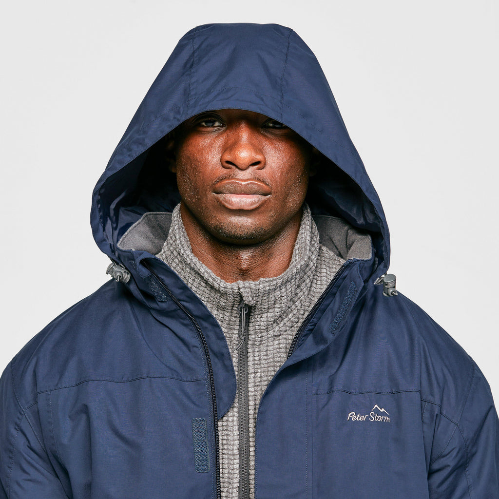 Men's Lined Downpour Waterproof Jacket