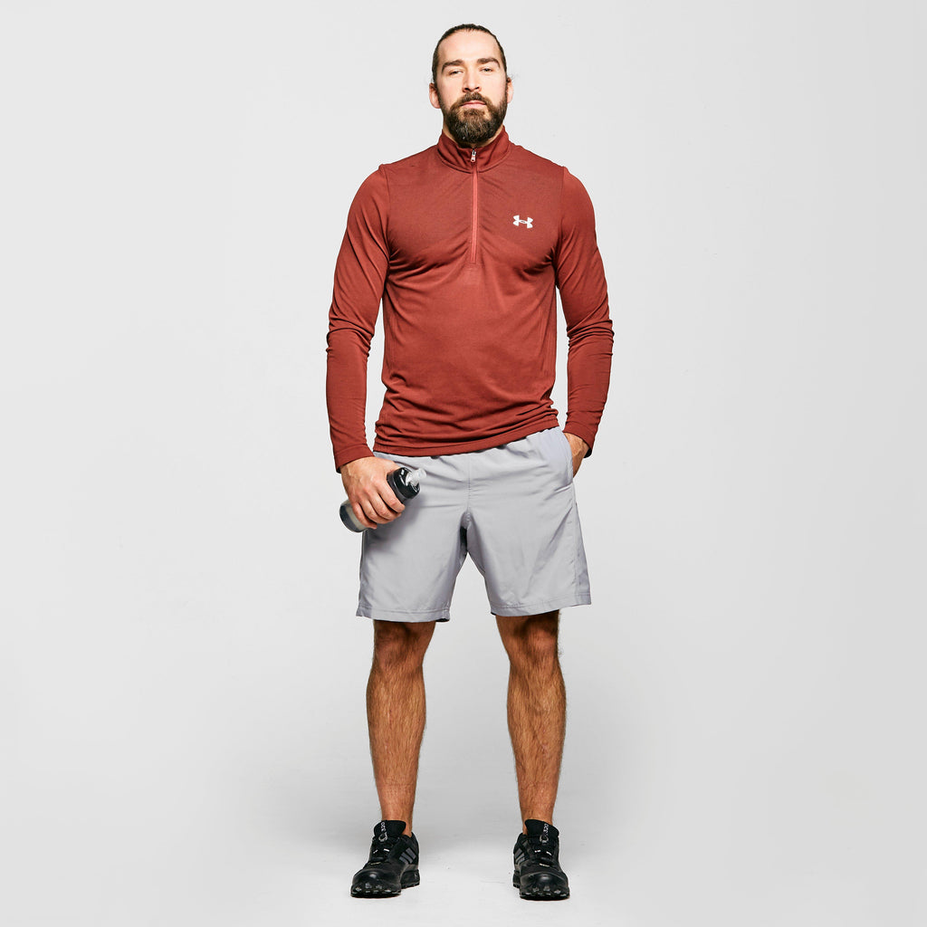 Men's UA Seamless Long Sleeve Zip Tee