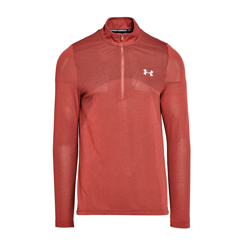 Men's UA Seamless Long Sleeve Zip Tee