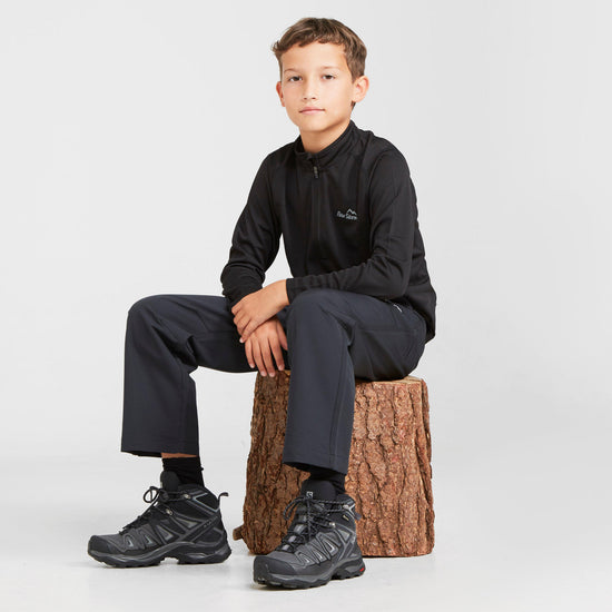 Kids' Balance Long Sleeve Baselayer Zip Tee