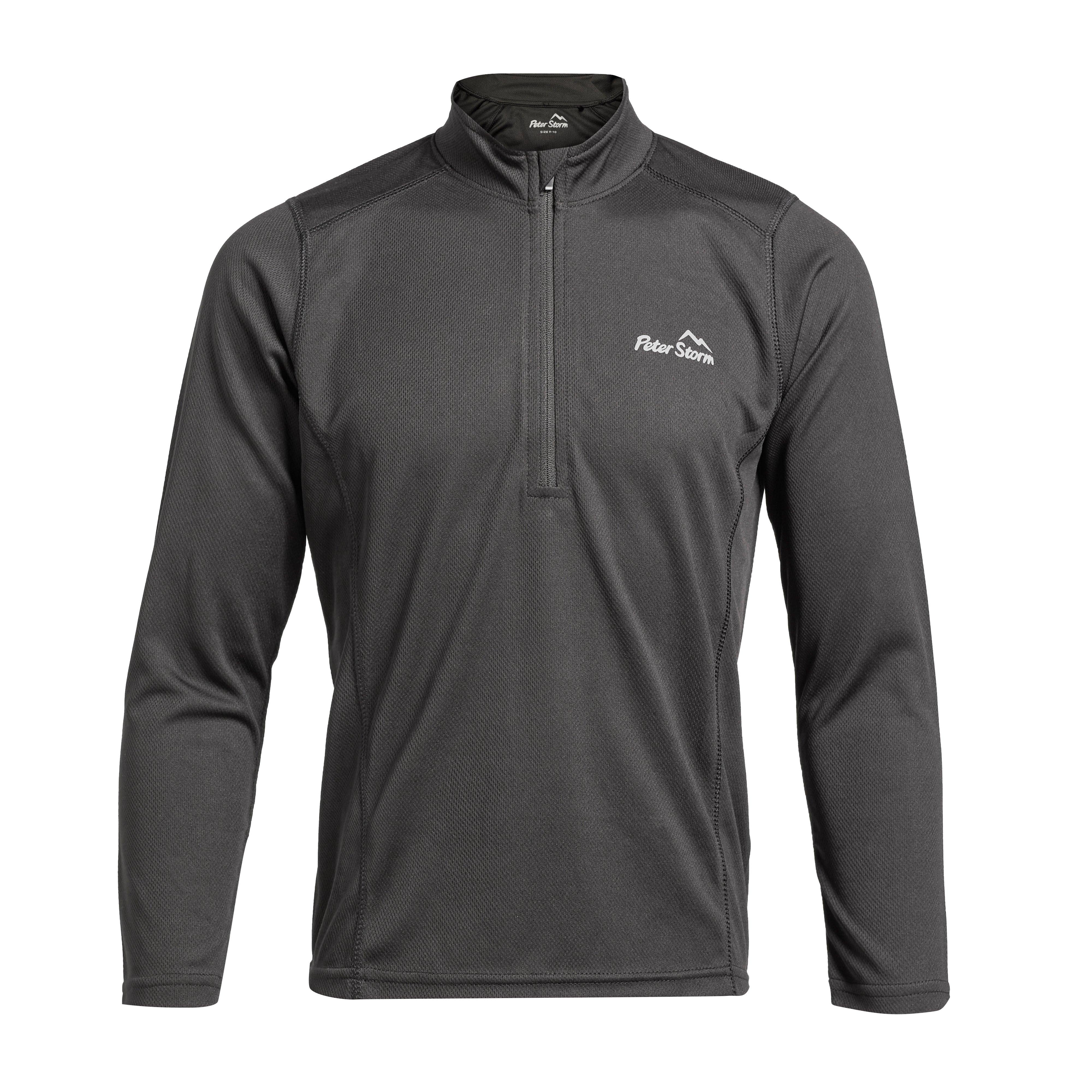 Kids' Balance Long Sleeve Baselayer Zip Tee