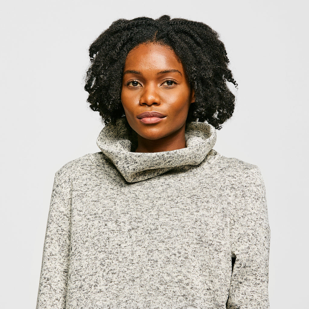 Women’s Hedda Cowl Neck Knit Effect Fleece