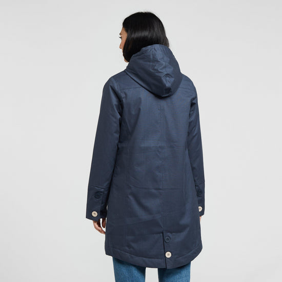 Women’s Beatrix Waxed Finish Waterproof Coat