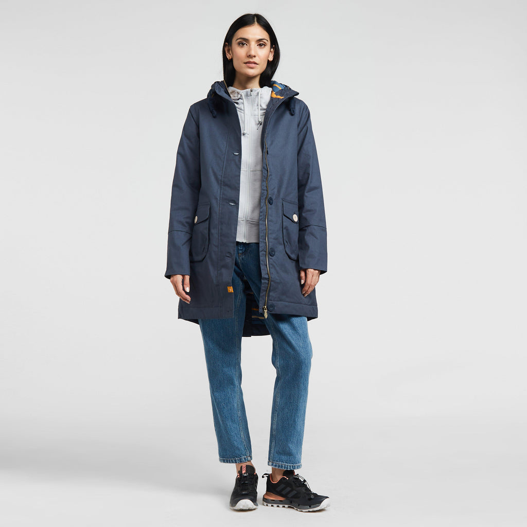 Women’s Beatrix Waxed Finish Waterproof Coat