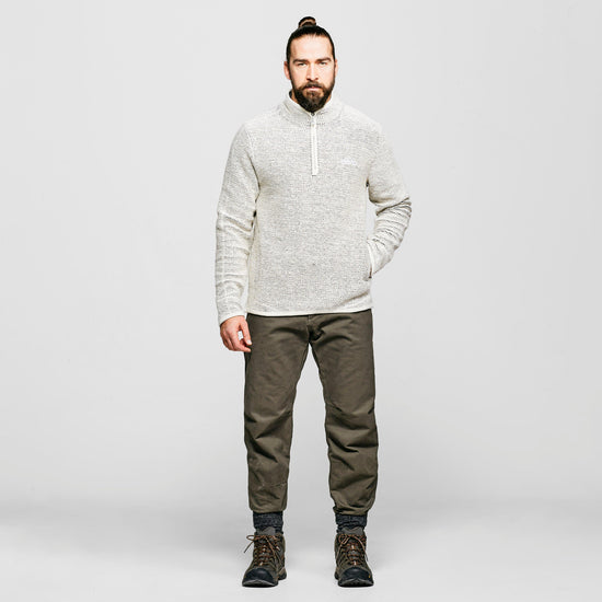 Men’s Stern Quarter-Zip Macaroni Sweater
