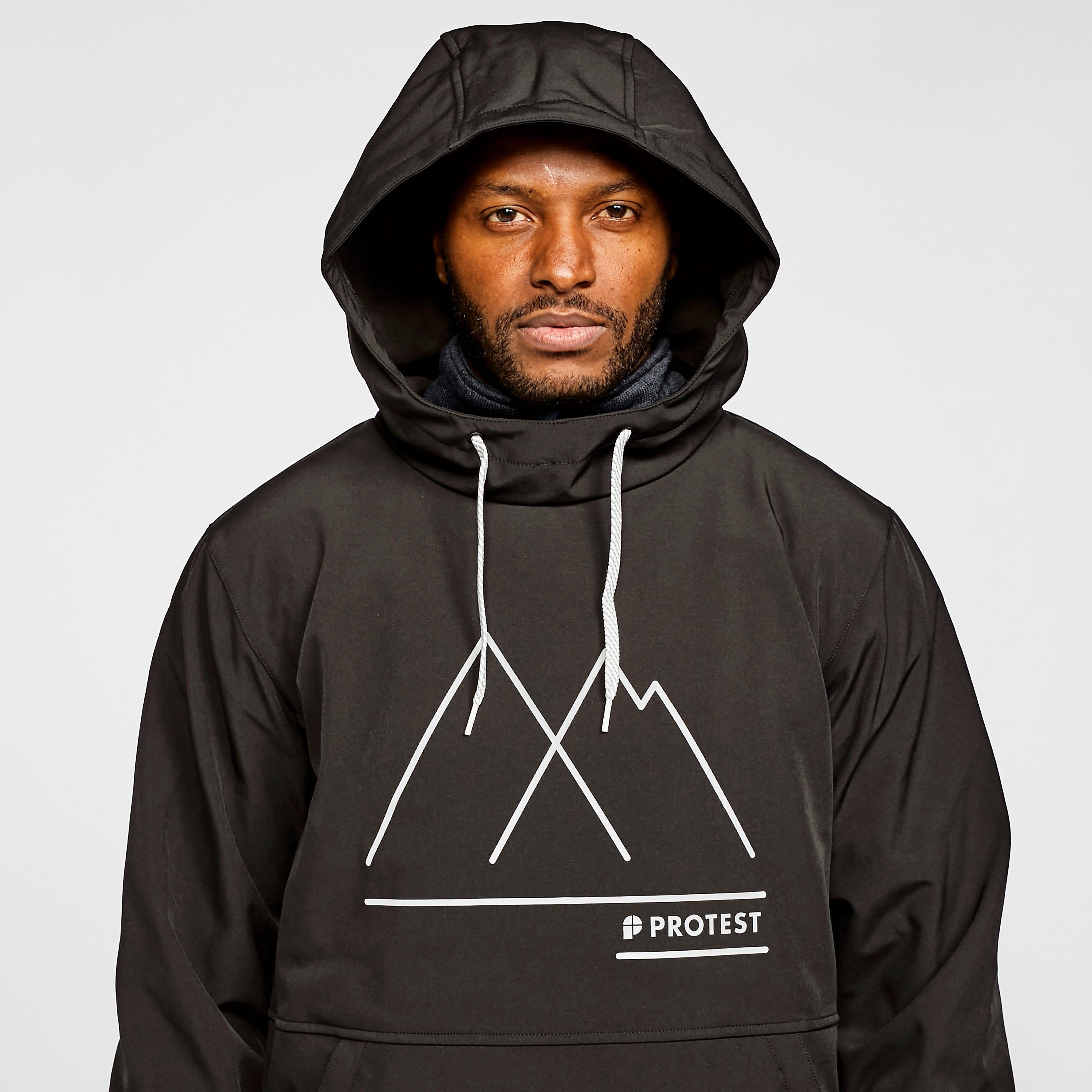 Men’s Melton Softshell Anorak Ski Jacket