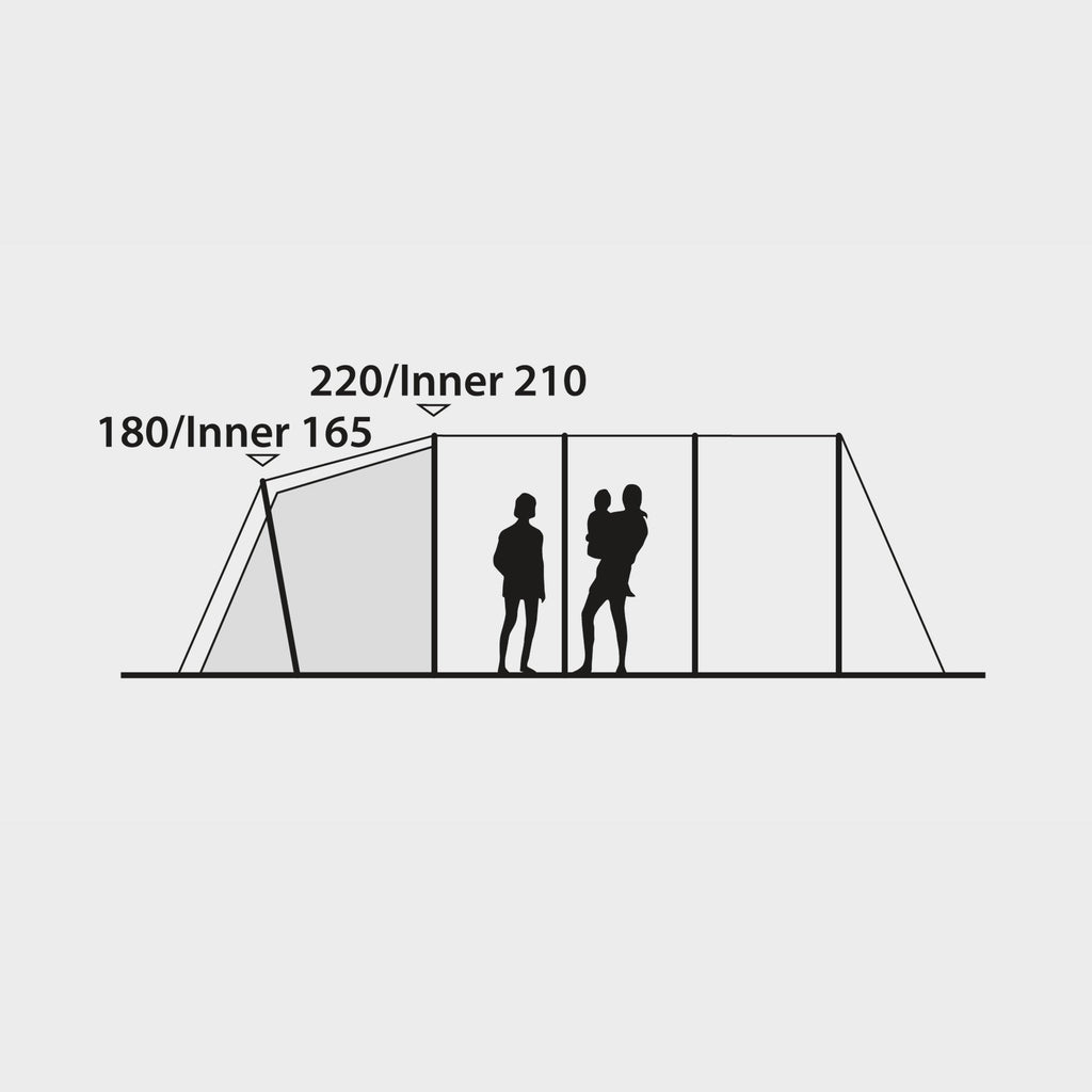 Glendo 6A Inflatable Family Tent