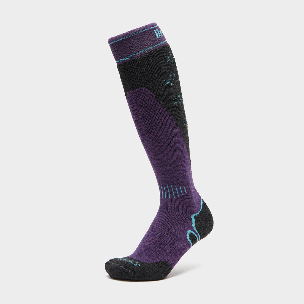 Womens' Merino Wool Plus Ski Sock