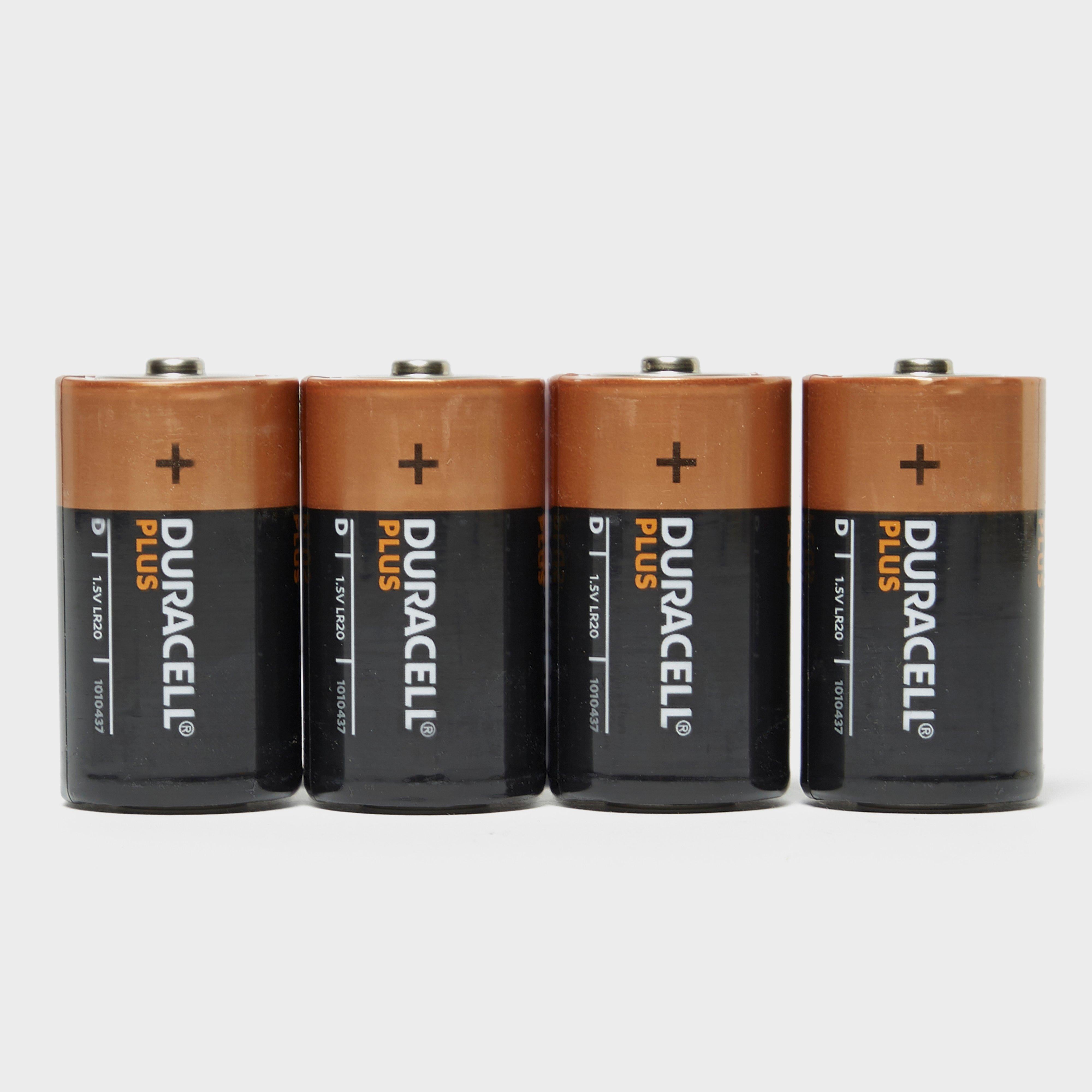 Plus D Batteries (4 Pack)