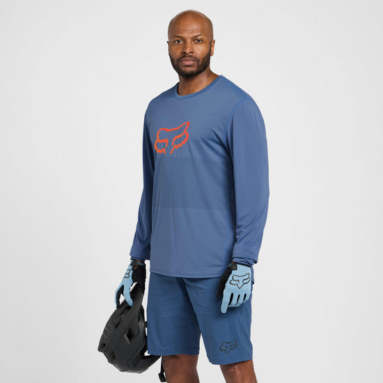 Men's Ranger Long Sleeve Fox Head Jersey