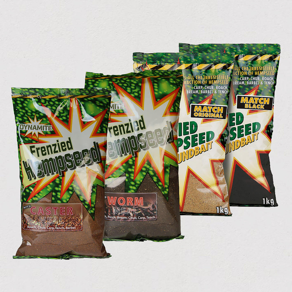 Frenzied Hemp Dark Worm GRndbait 900g