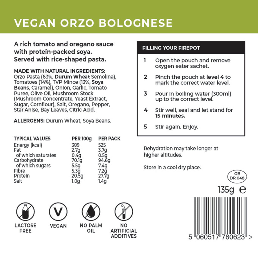 Vegan Orzo Bolognese