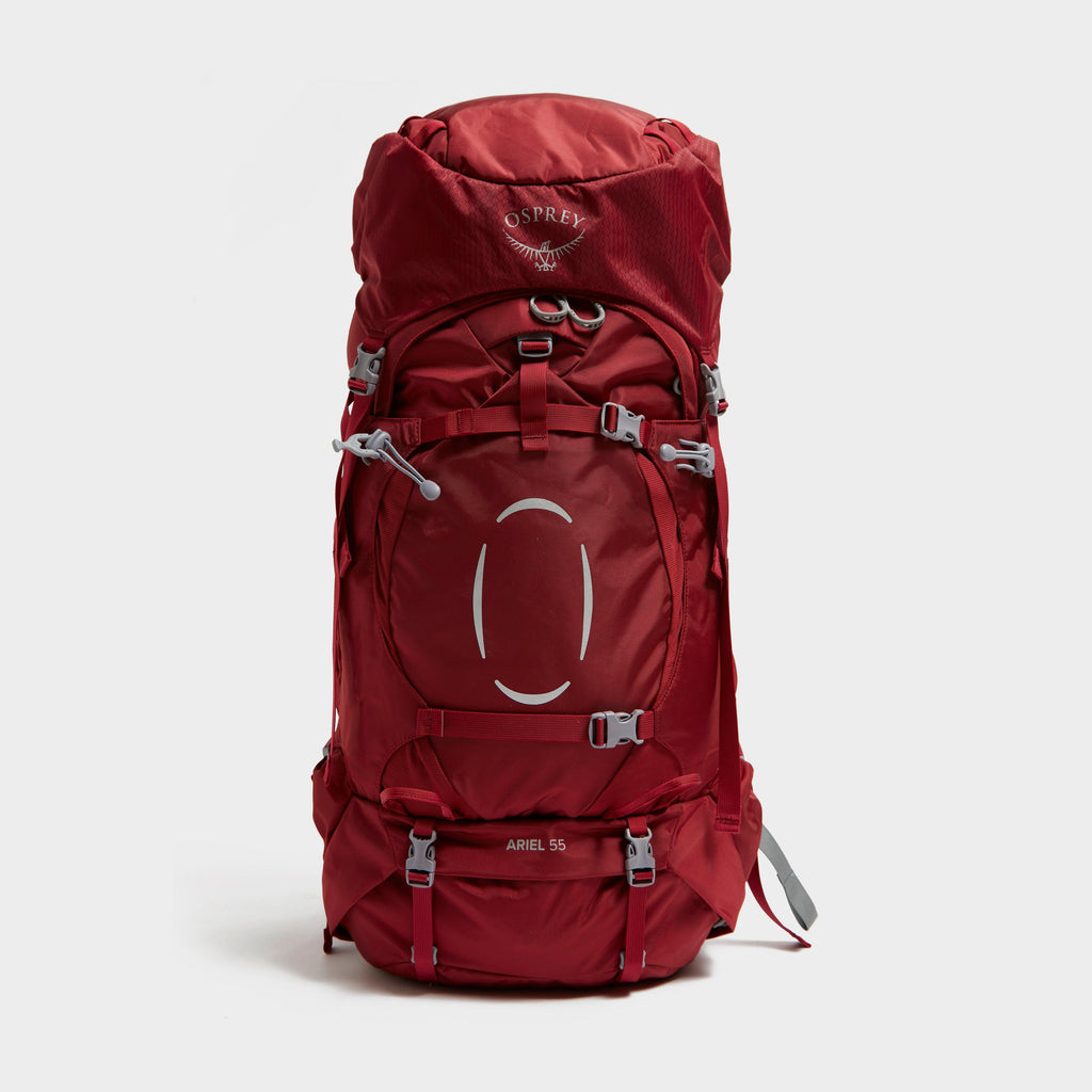 55 Letre Rucksack Red Osprey Ariel 55 Litre Rucksack – Millets