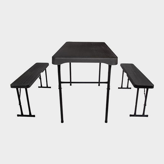 Jet Stream Grassmoor Table and Bench Set