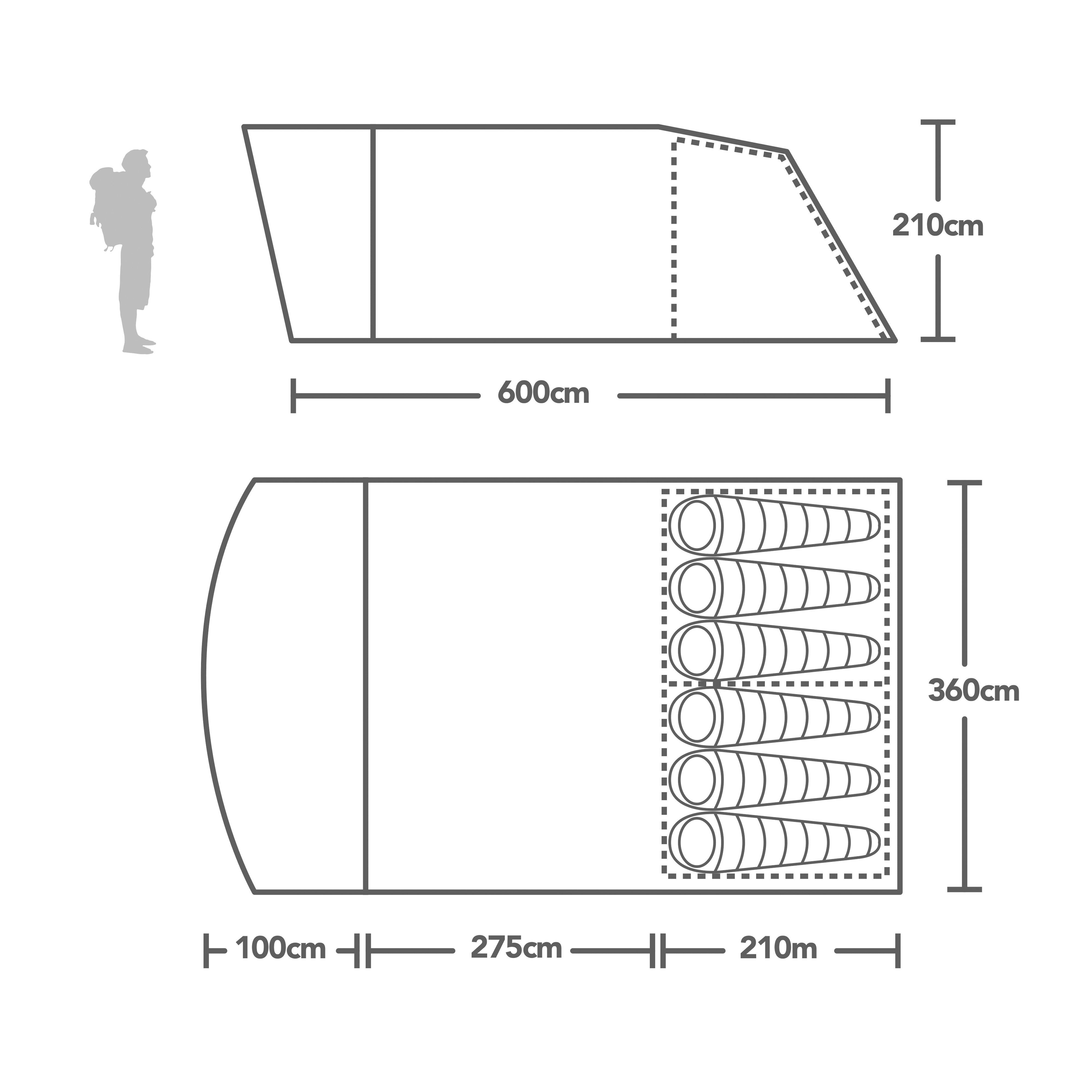 Antrim Air 600XL Family Tent