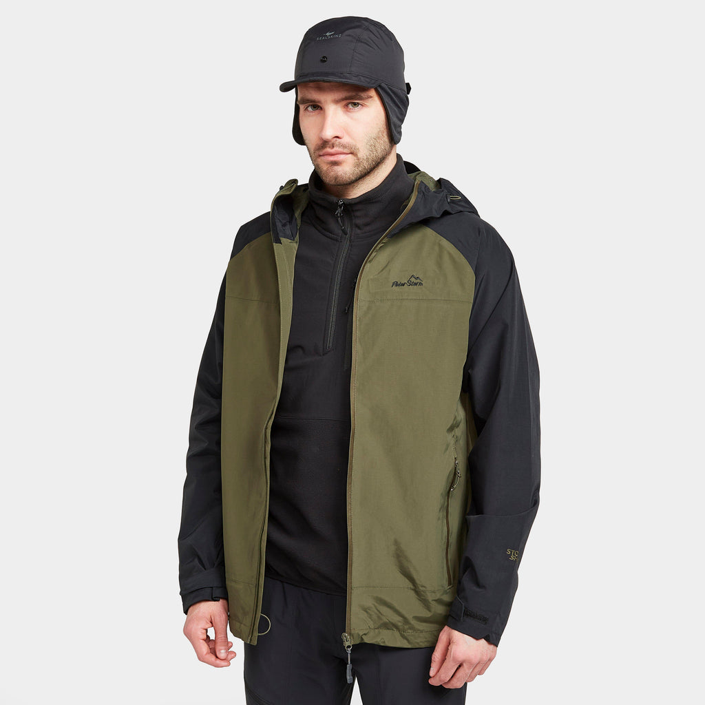 Men's Colour Block Waterproof Jacket