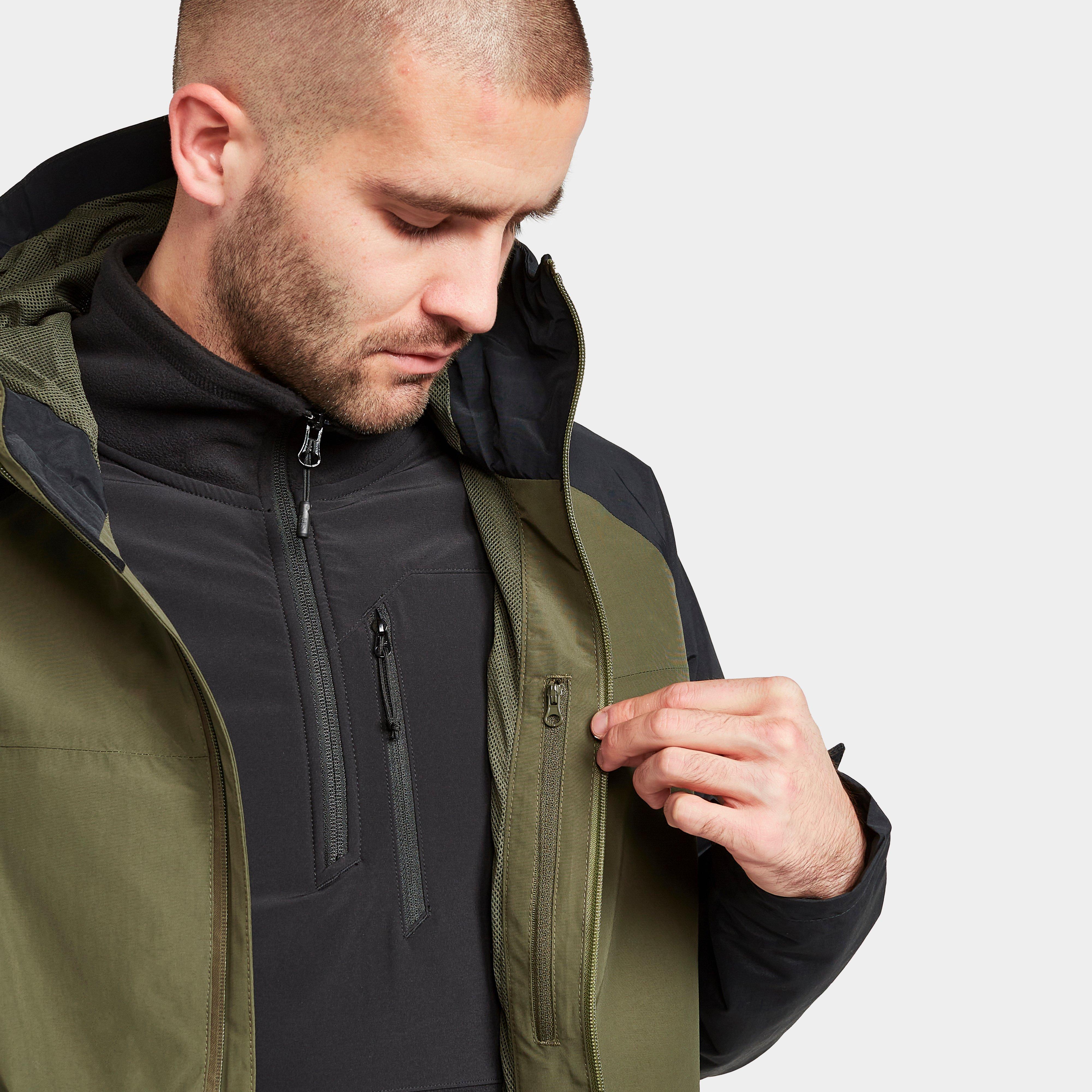 Men's Colour Block Waterproof Jacket